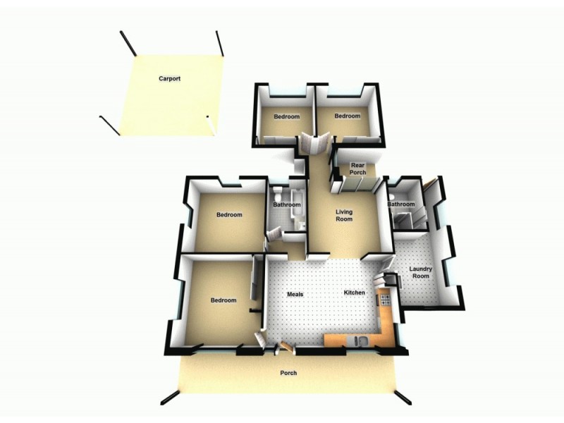 53-55 Osborne Terrace, Deception Bay QLD 4508 Floorplan