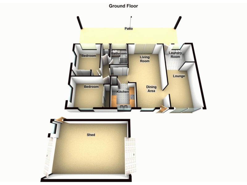 2/29 Watt Street, Caboolture QLD 4510 Floorplan