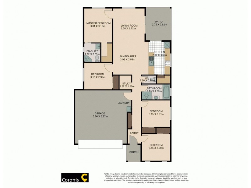 3 Scenery Crescent, Narangba QLD 4504 Floorplan