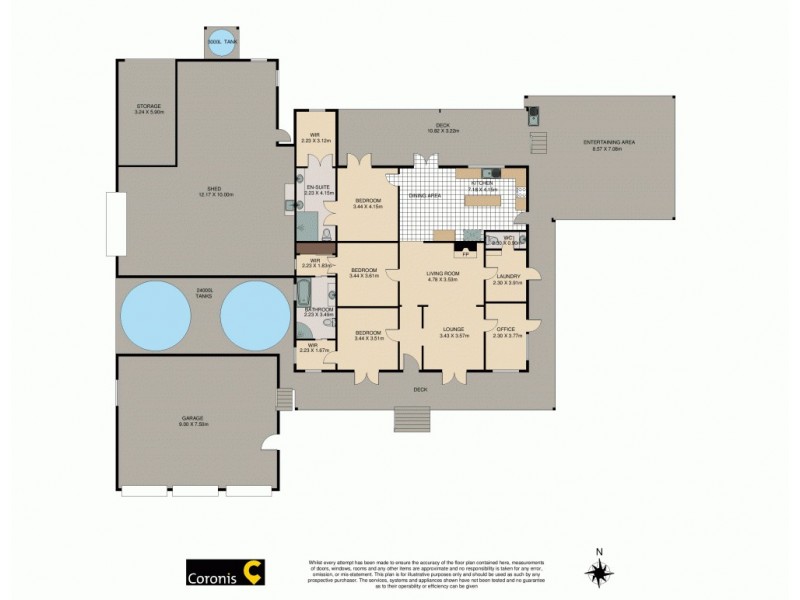 34 Taylor Road, Burpengary QLD 4505 Floorplan