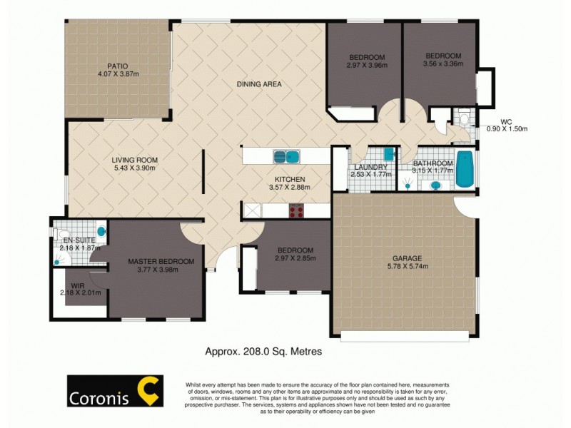 38 Coochin Avenue, Narangba QLD 4504 Floorplan