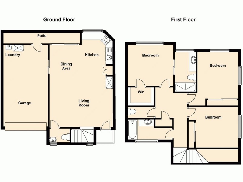 9/16 David Street, Burpengary QLD 4505 Floorplan
