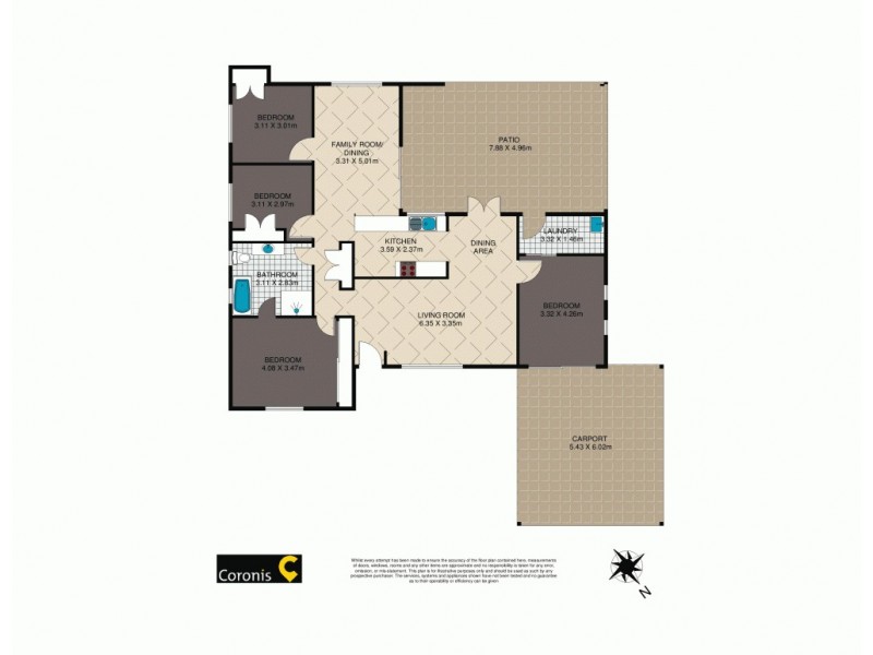 22 Diamondcrest Avenue, Deception Bay QLD 4508 Floorplan