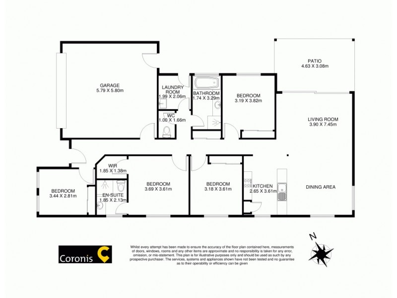 17 Tiffany Court, Caboolture QLD 4510 Floorplan