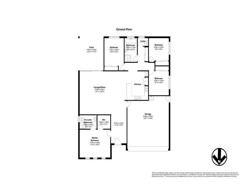 11 Scribbly Street, Burpengary QLD 4505 Floorplan