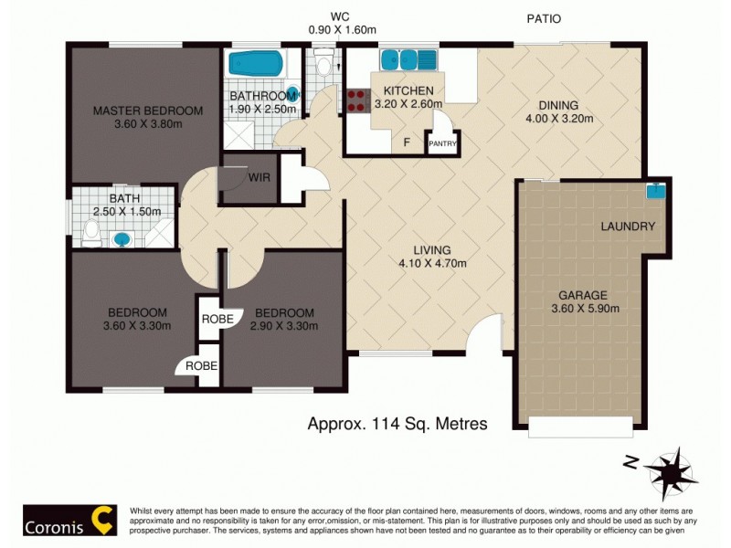 24/114-116 Del Rosso Road, Caboolture QLD 4510 Floorplan
