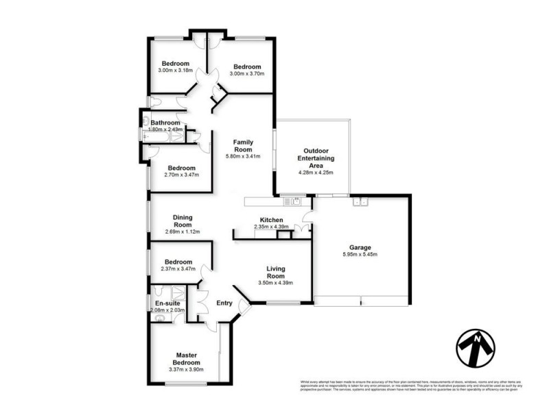 4 Dufay Court, Burpengary QLD 4505 Floorplan