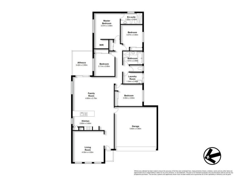 5 Jazz Court, Caboolture QLD 4510 Floorplan