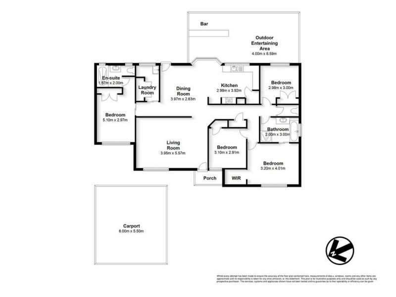 13 Kurara Court, Narangba QLD 4504 Floorplan