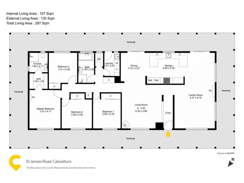 61 Jensen Road, Caboolture QLD 4510 Floorplan