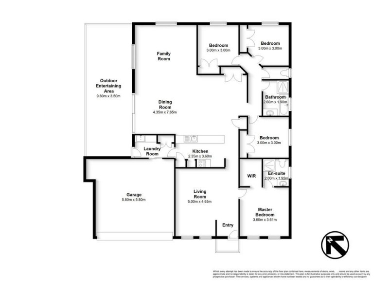 6 Coachwood Place, Narangba QLD 4504 Floorplan