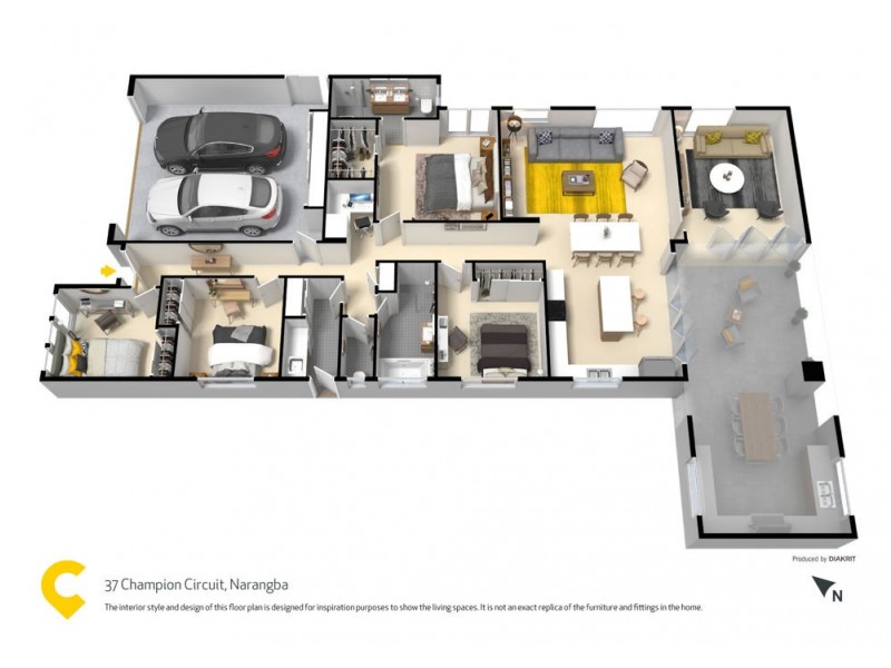 37 Champion Circuit, Narangba QLD 4504 Floorplan