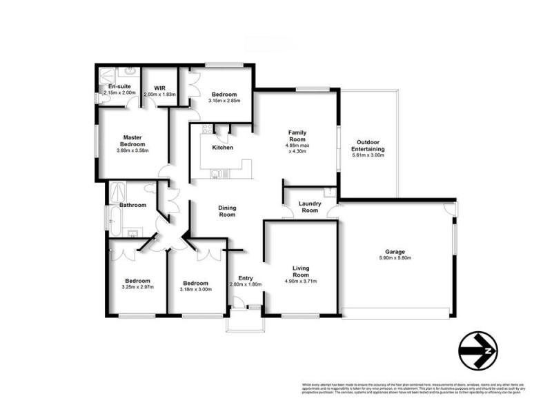 16 McCorley Court, Caboolture QLD 4510 Floorplan