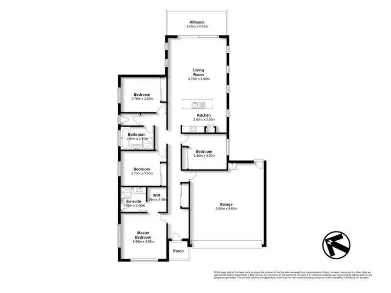 5 Seabird Street, Burpengary QLD 4505 Floorplan