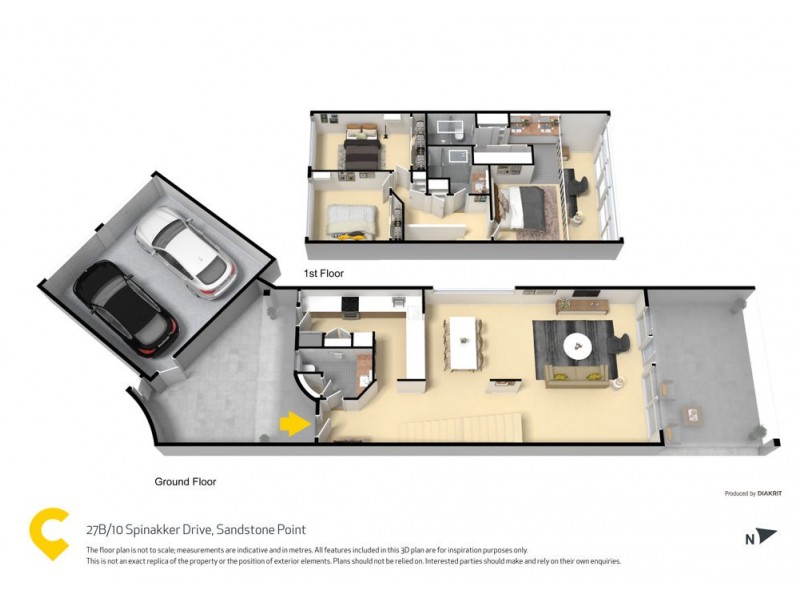27B/10 Spinnaker Drive, Sandstone Point QLD 4511 Floorplan