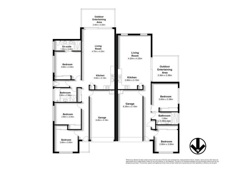 11 White Ash Court, Caboolture QLD 4510 Floorplan