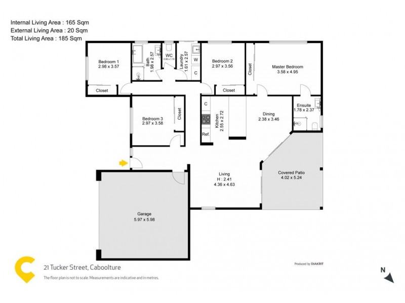 21 Tucker Street, Caboolture QLD 4510 Floorplan