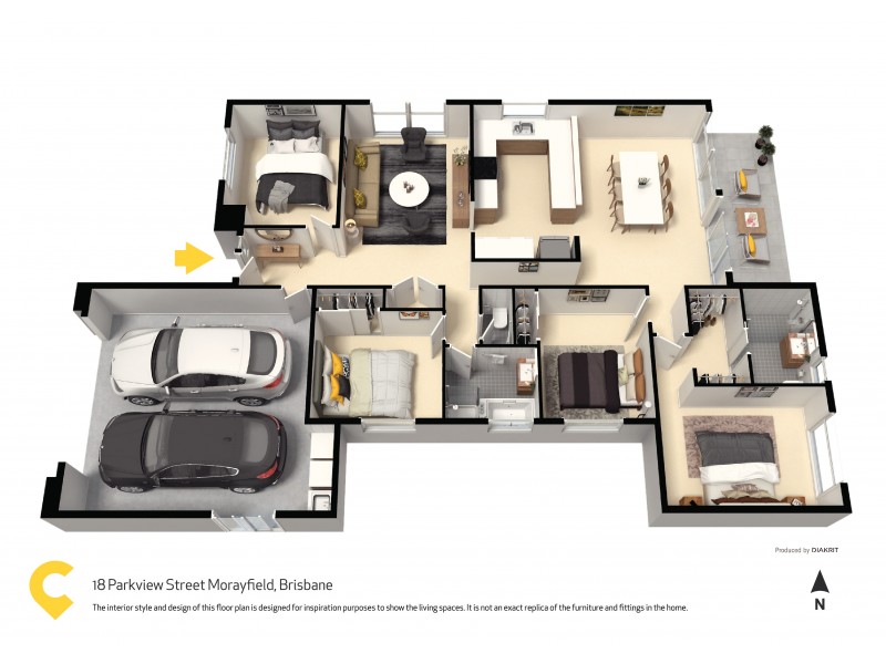 18 Parkview Street, Morayfield QLD 4506 Floorplan