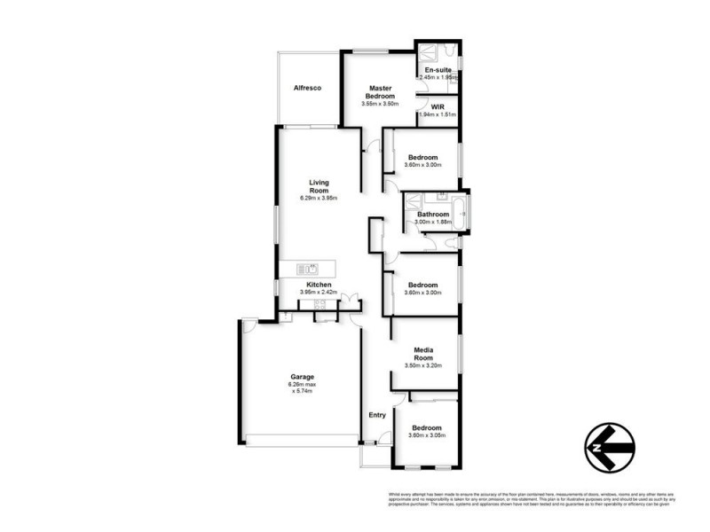 9 Nelson Court, Morayfield QLD 4506 Floorplan