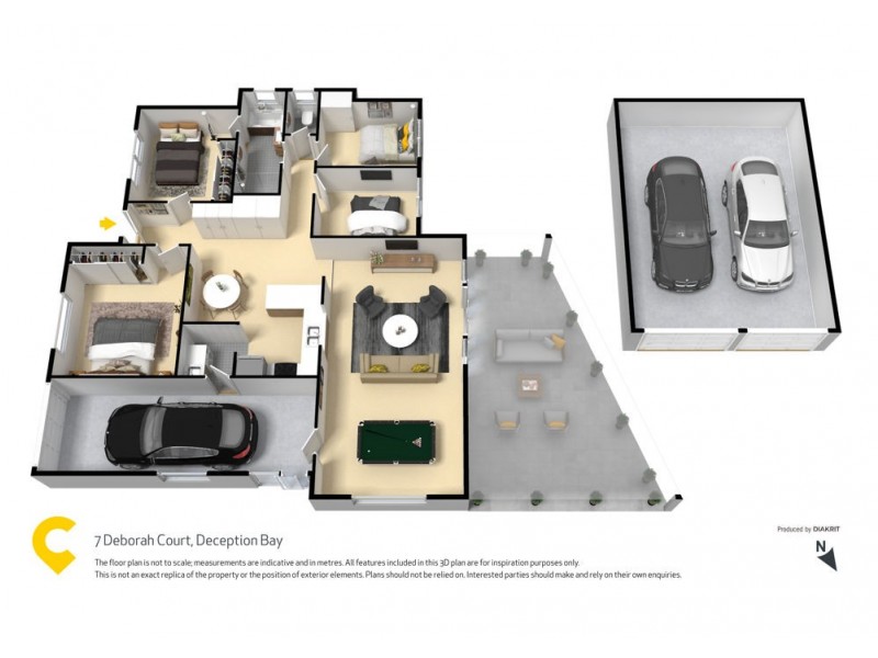 7 Deborah Court, Deception Bay QLD 4508 Floorplan