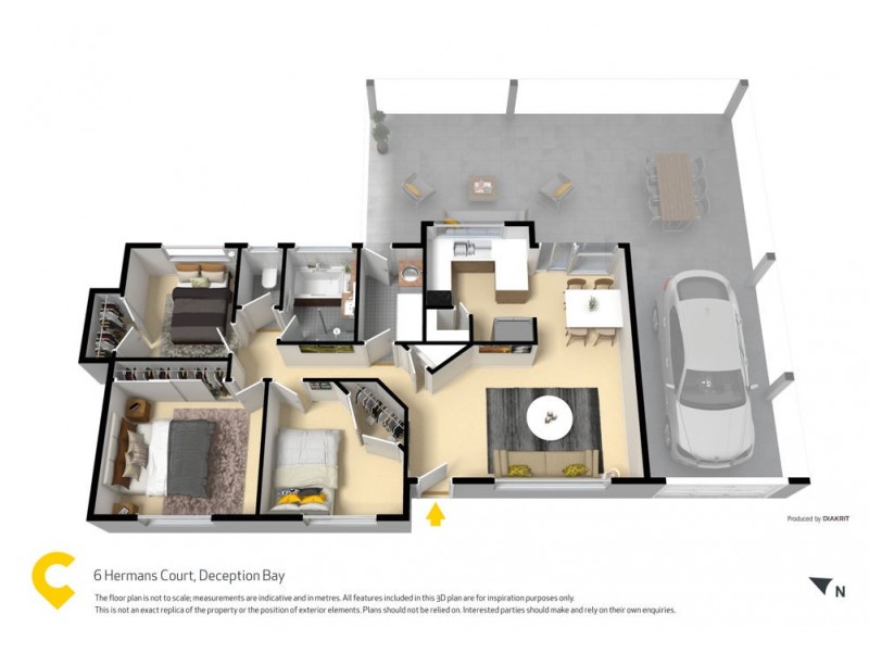 6 Hermans Court, Deception Bay QLD 4508 Floorplan