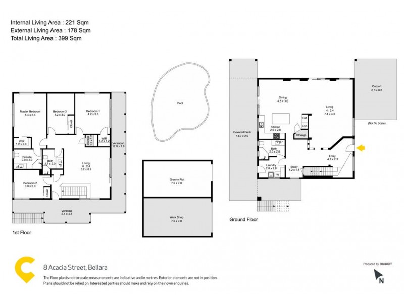 8 Acacia Street, Bellara QLD 4507 Floorplan
