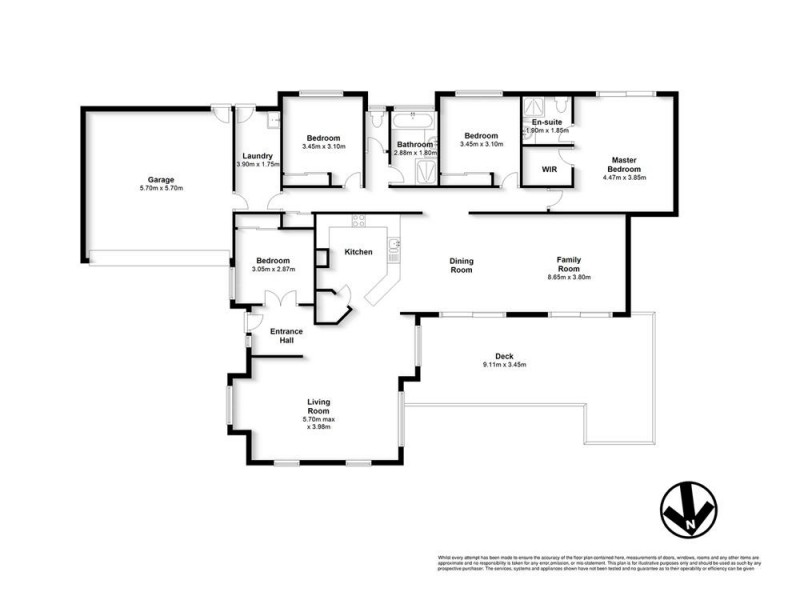 8 Matterhorn Drive, Narangba QLD 4504 Floorplan