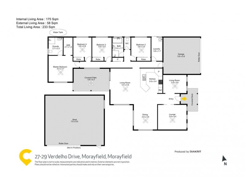 27-29 Verdelho Drive, Morayfield QLD 4506 Floorplan