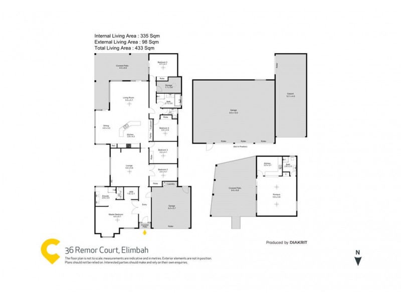 36 Remor Court, Elimbah QLD 4516 Floorplan