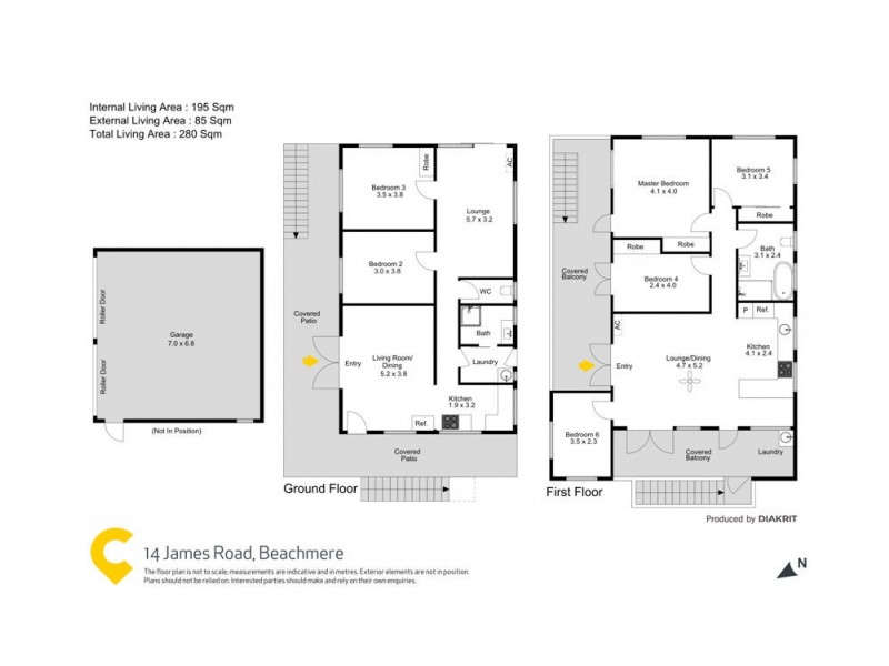 14 James Road, Beachmere QLD 4510 Floorplan