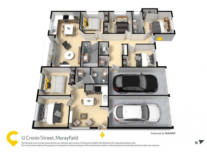 12 Cronin Street, Morayfield QLD 4506 Floorplan
