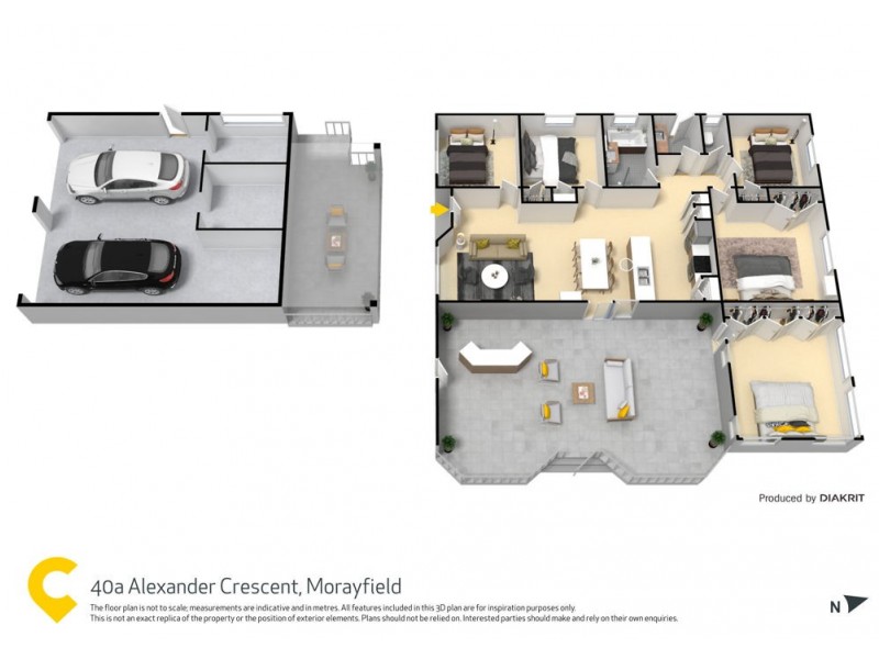 40a Alexander Crescent, Morayfield QLD 4506 Floorplan