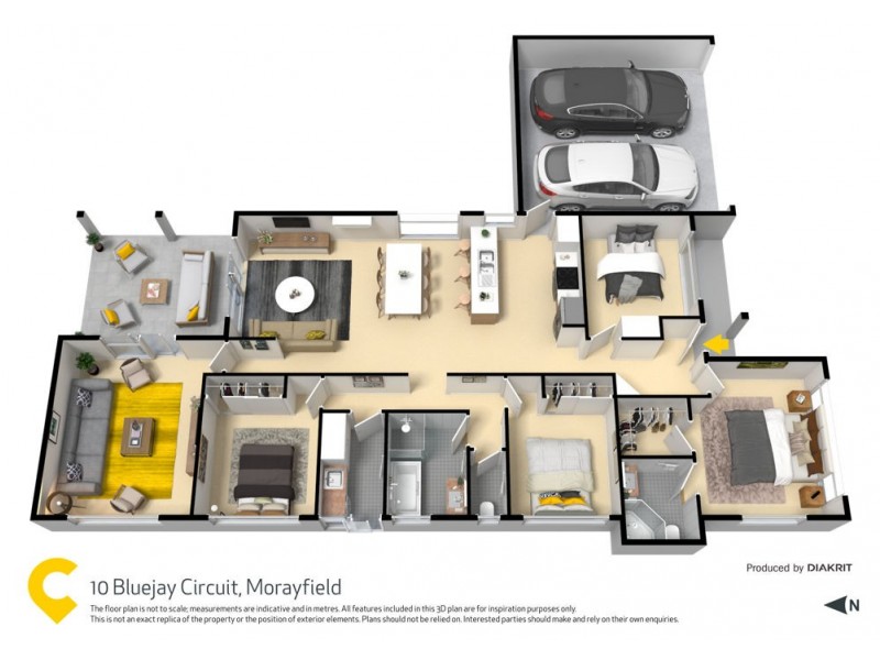 10 Bluejay Circuit, Morayfield QLD 4506 Floorplan