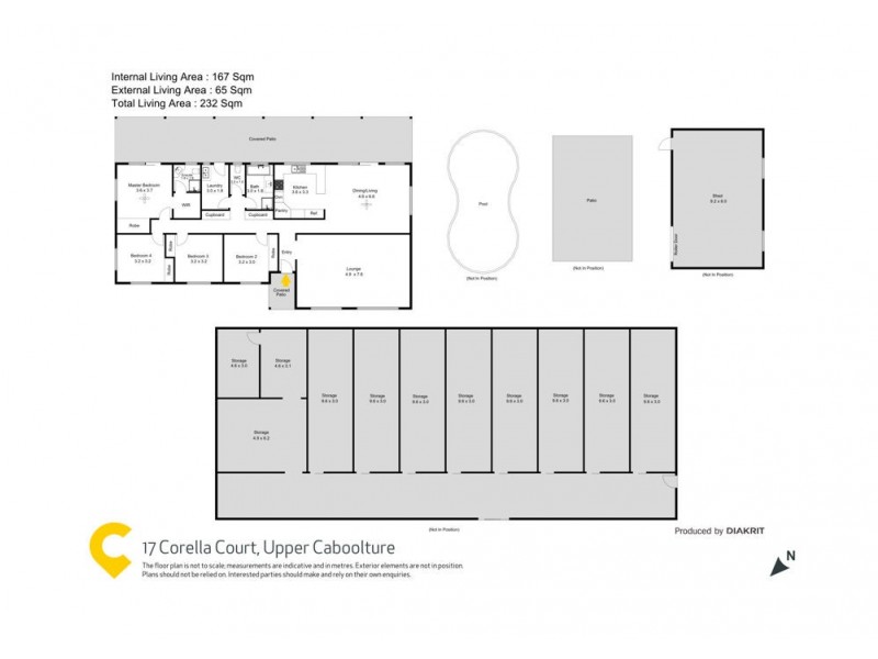 17 Corella Court, Upper Caboolture QLD 4510 Floorplan