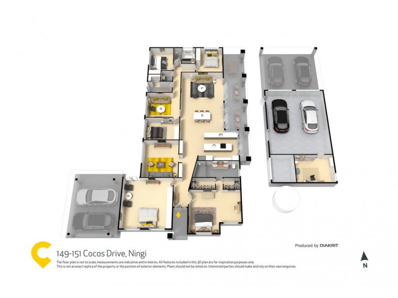 149-151 Cocos Drive, Ningi QLD 4511 Floorplan