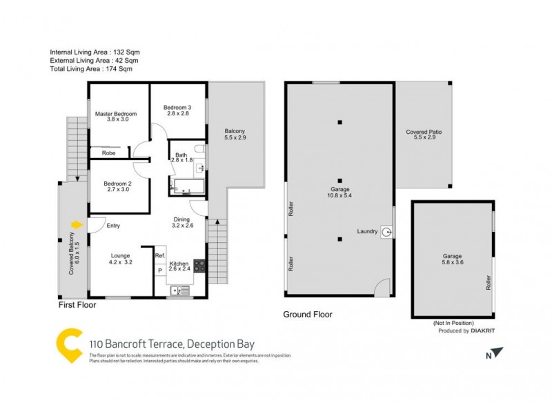 110 Bancroft Terrace, Deception Bay QLD 4508 Floorplan