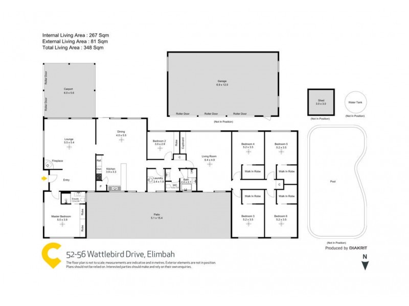 52-56 Wattlebird Drive, Elimbah QLD 4516 Floorplan
