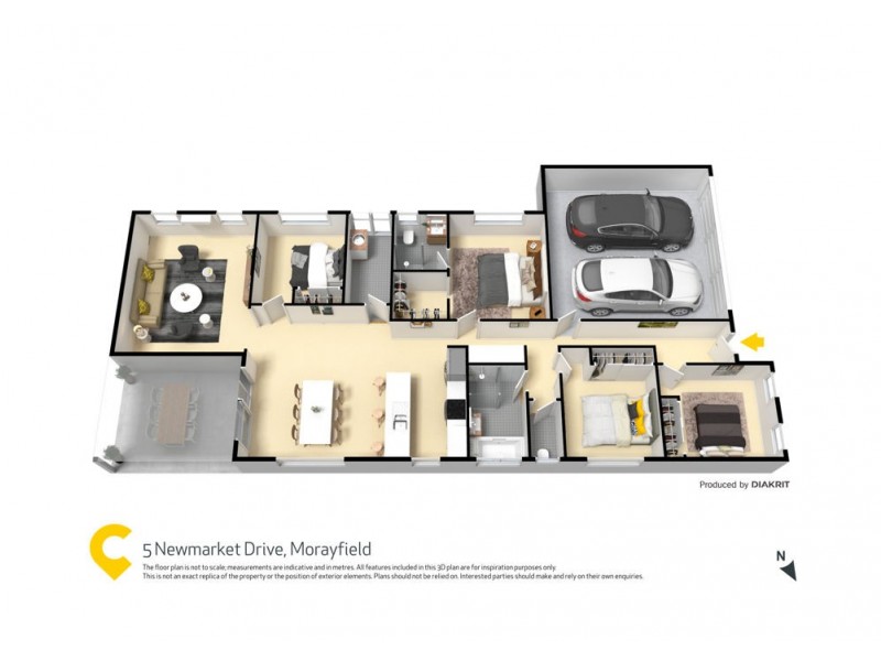 5 Newmarket Drive, Morayfield QLD 4506 Floorplan