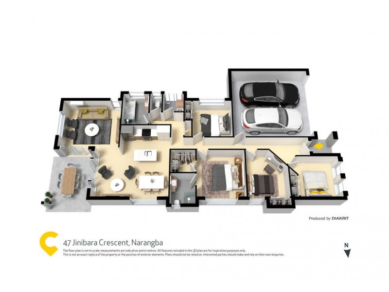 47 Jinibara Crescent, Narangba QLD 4504 Floorplan