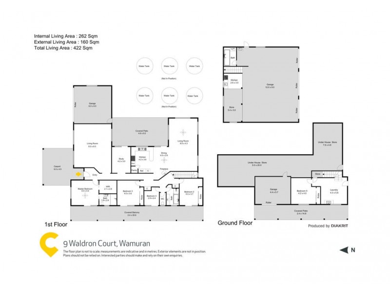 9 Waldron Court, Wamuran QLD 4512 Floorplan