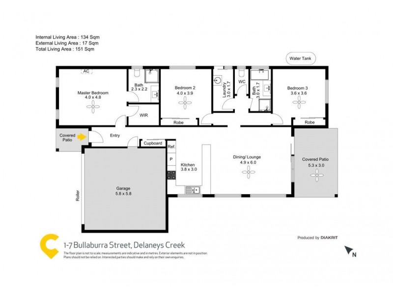 1-7 Bullaburra Street, Delaneys Creek QLD 4514 Floorplan