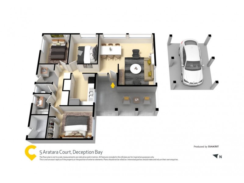 5 Aratara Court, Deception Bay QLD 4508 Floorplan