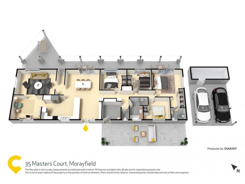 35 Masters Court, Morayfield QLD 4506 Floorplan