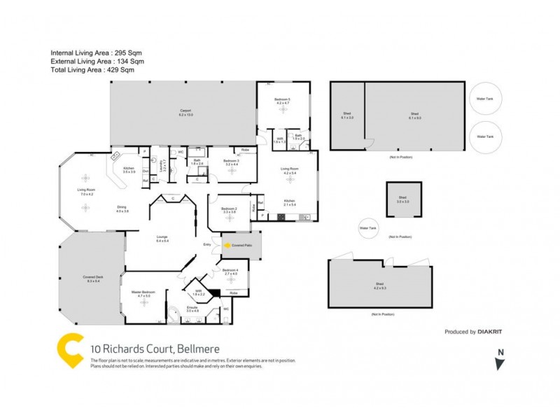 10 Richards Court, Bellmere QLD 4510 Floorplan