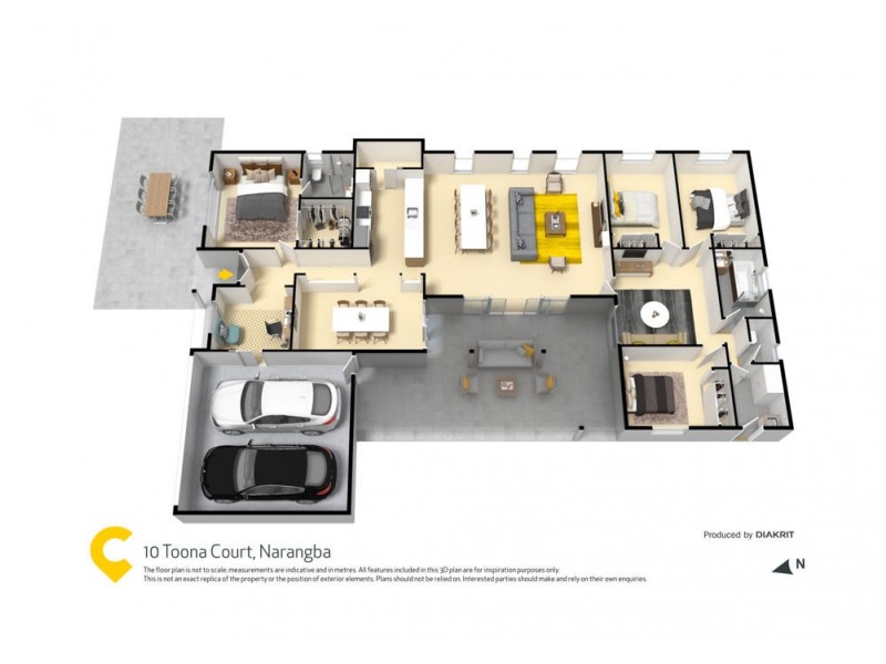 10 Toona Court, Narangba QLD 4504 Floorplan