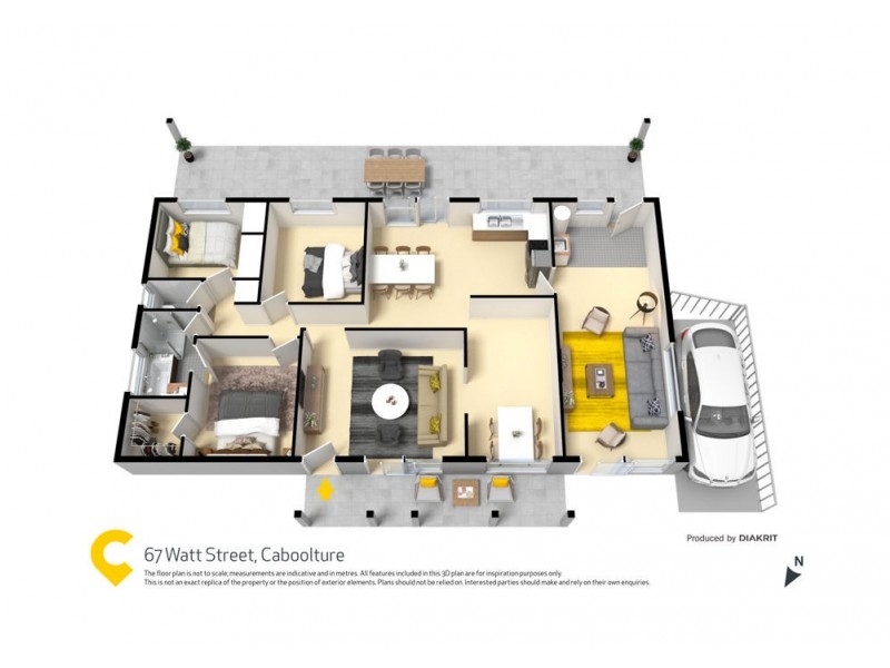 67 Watt Street, Caboolture QLD 4510 Floorplan