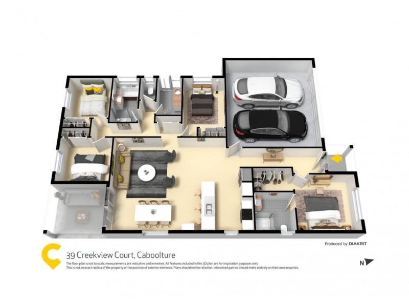 39 Creekview Court, Caboolture QLD 4510 Floorplan