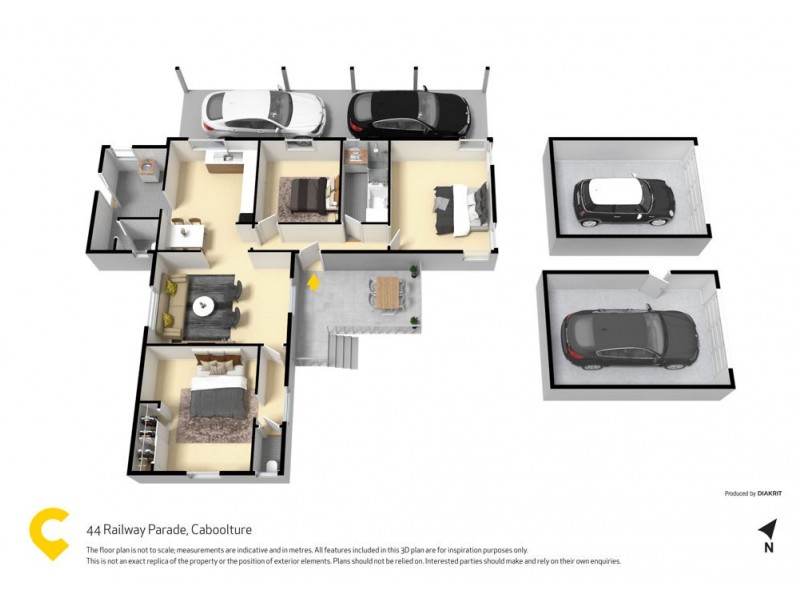 44 Railway Parade, Caboolture QLD 4510 Floorplan