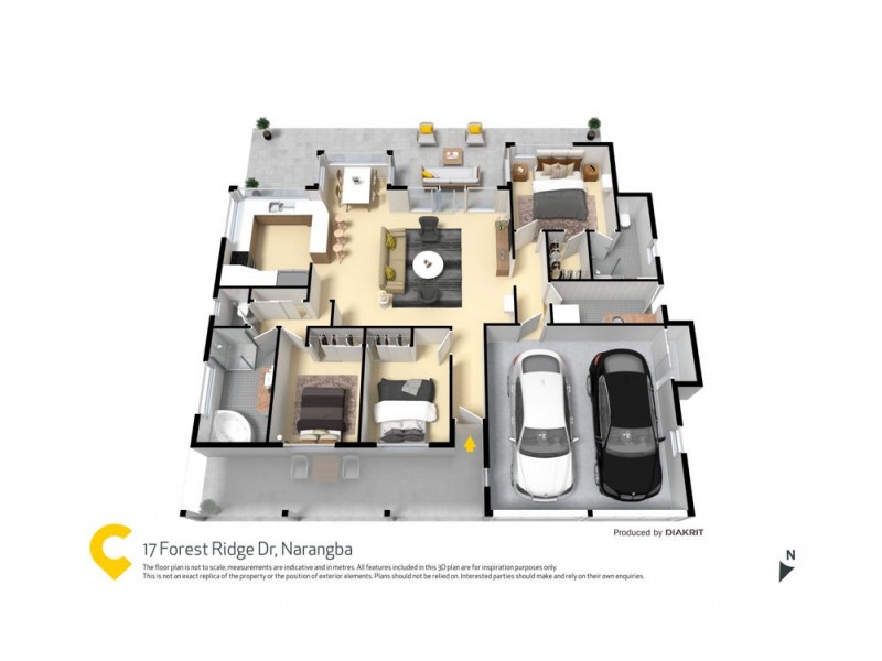 17 Forest Ridge Drive, Narangba QLD 4504 Floorplan