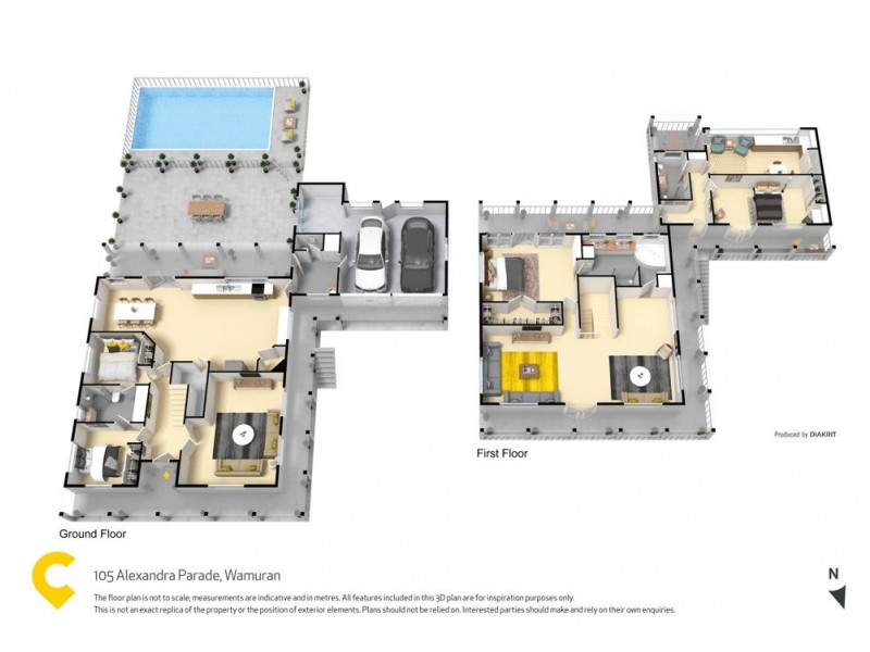 105 Alexandra Parade, Wamuran QLD 4512 Floorplan